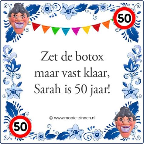 tekst verjaardag gedicht 50 jaar vrouw|Leuke Sarah Spreuken, grappige teksten vrouwen 50 jaar worden